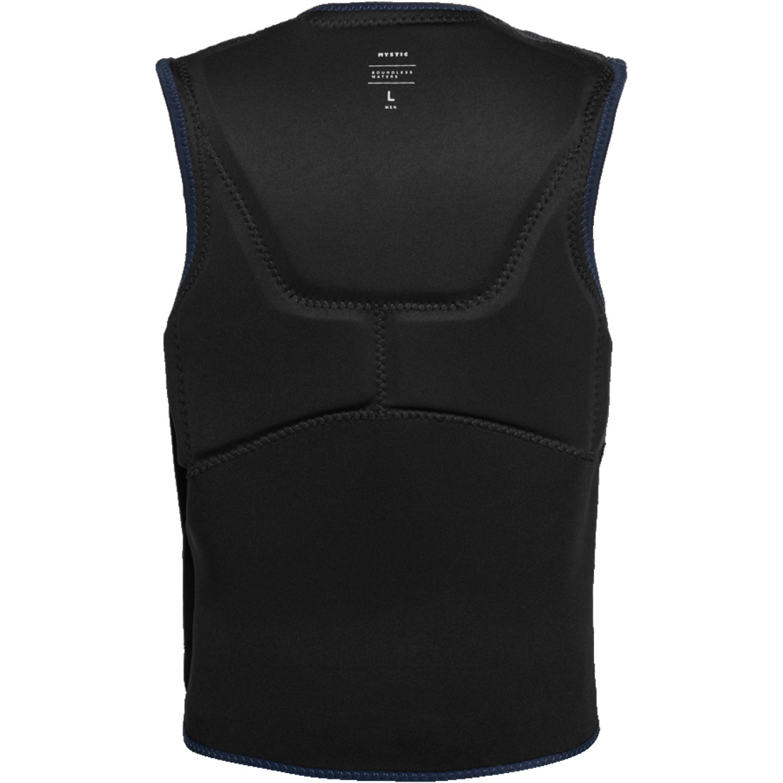 2026 Mystic Mens Solace Side Zip Impact Vest 35005.240235 - Navy